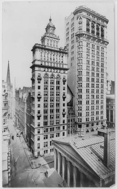 [New York City: Gillender & Hanover Bank Buildings]
