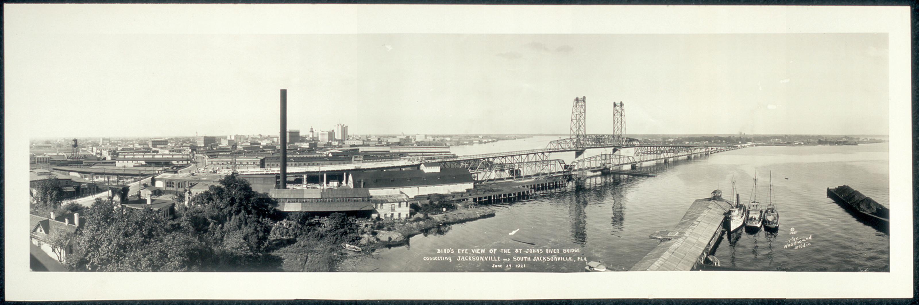St. Johns River Jacksonville, Florida, 1921, 1921 — historic image