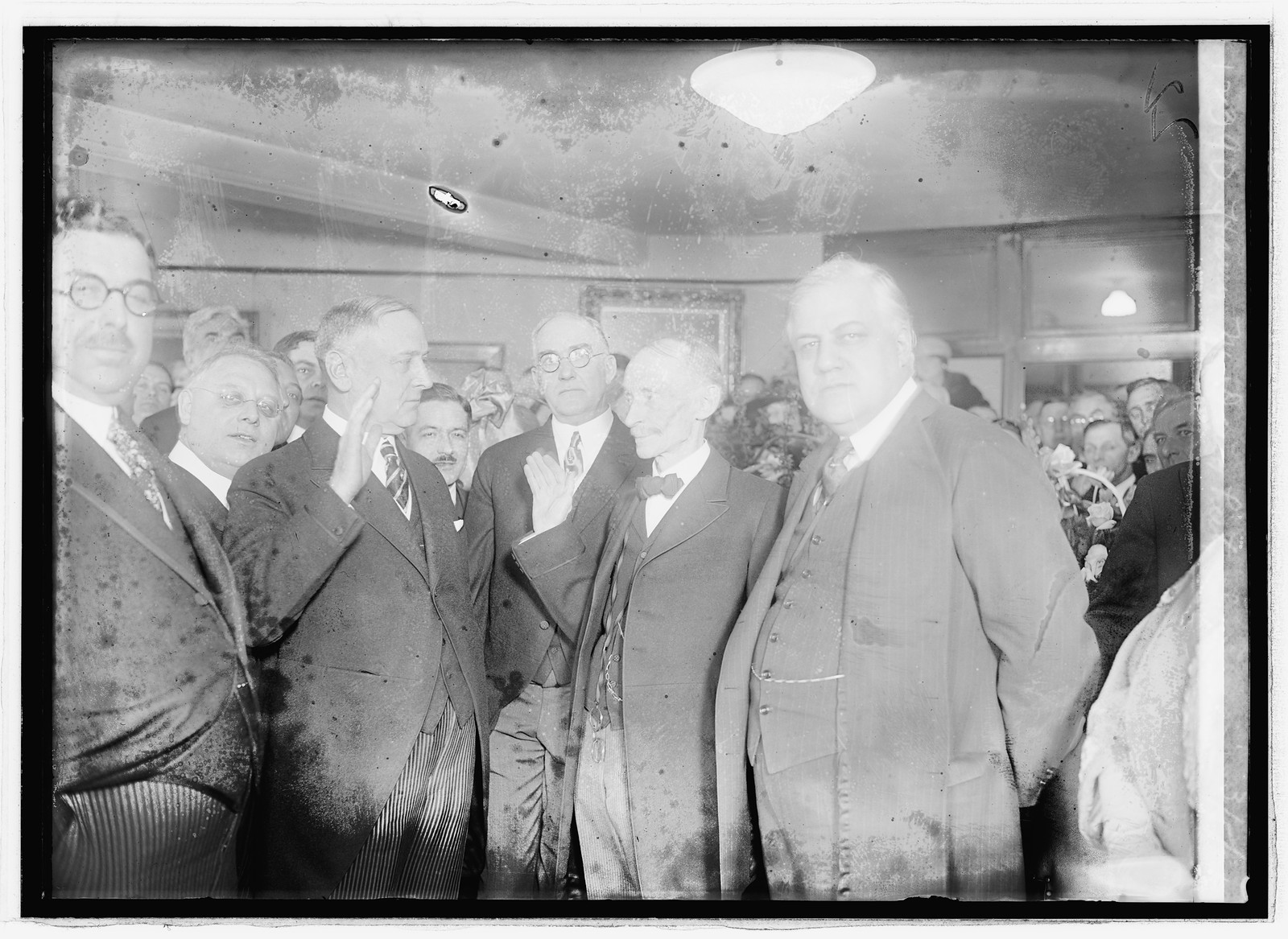 Harry M. Daugherty swearing in, 3/5/21, [19]21 March 5. — historic photograph