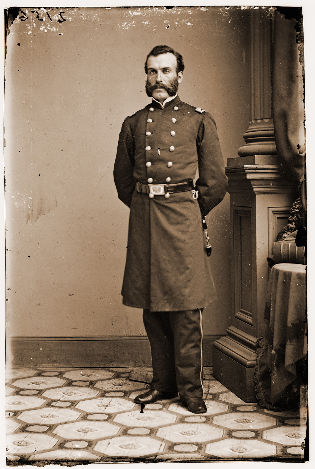 Surg. W.B. Crandall 16th N.Y. Inf., 1860 — historic photograph