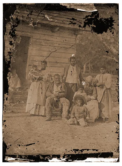 Beaufort South Carolina. Negro family representing several generations. All born on