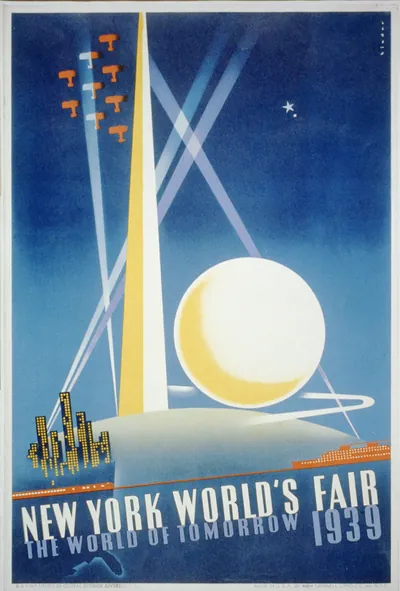 New York World's fair, the world of tomorrow, 1939 / Binder