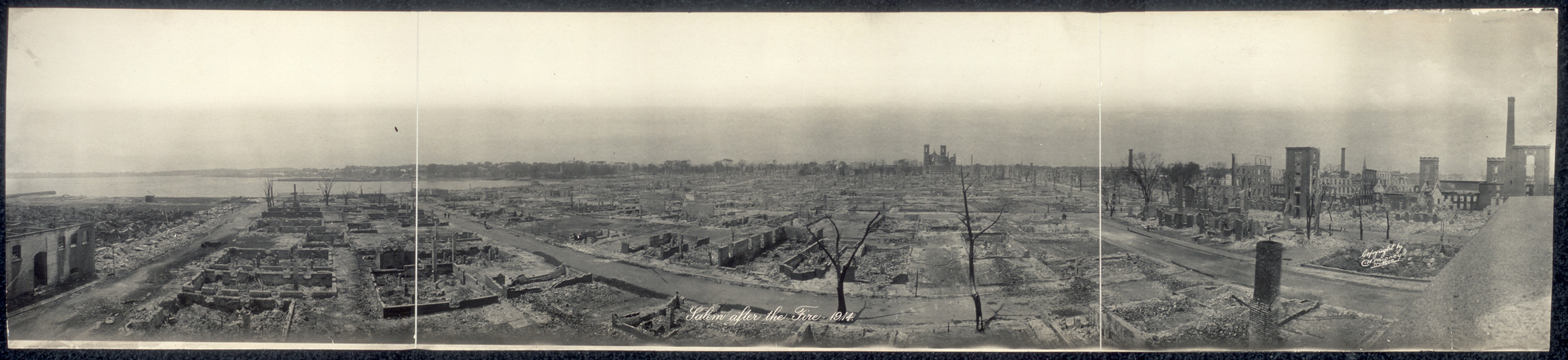 Salem Fire, Massachusetts, 1914, 1914 — historic image