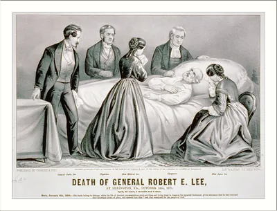 Death of General Robert E. Lee: At Lexington, Va., October 12th, 1870, aged, 62 years, 8 months and 6 days
