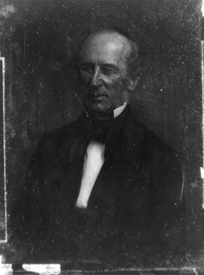 [Cornelius Vanderbilt, head-and-shoulders portrait, slightly to left, with side whiskers]