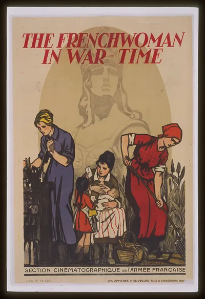 The Frenchwoman in war-time