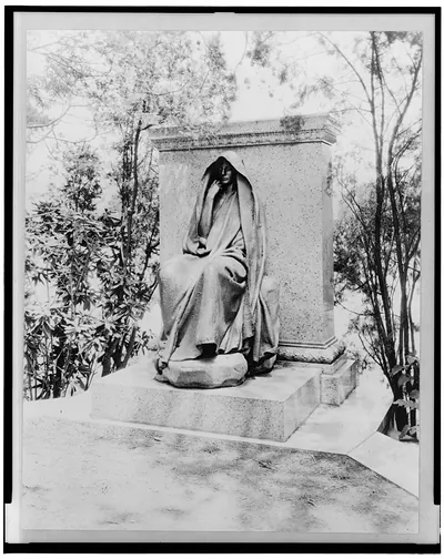 [Marian (Clover) Adams Monument in Rock Creek Cemetery, Washington, D.C.]