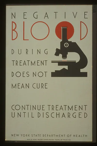Negative blood during treatment does not mean cure Continue treatment until discharge