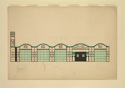Cafe Gallant Sideelevation