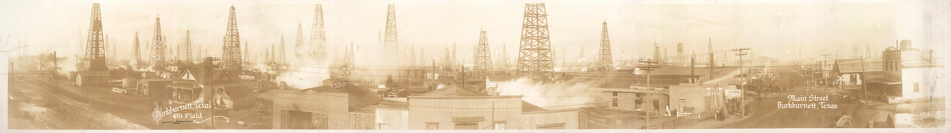 Burkburnett, Texas oil field, 1919, 1919 — historic image