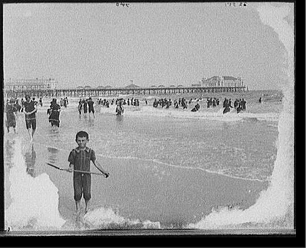 [Atlantic City, N.J., the beach], [between 1890 and 1910] — historic photograph