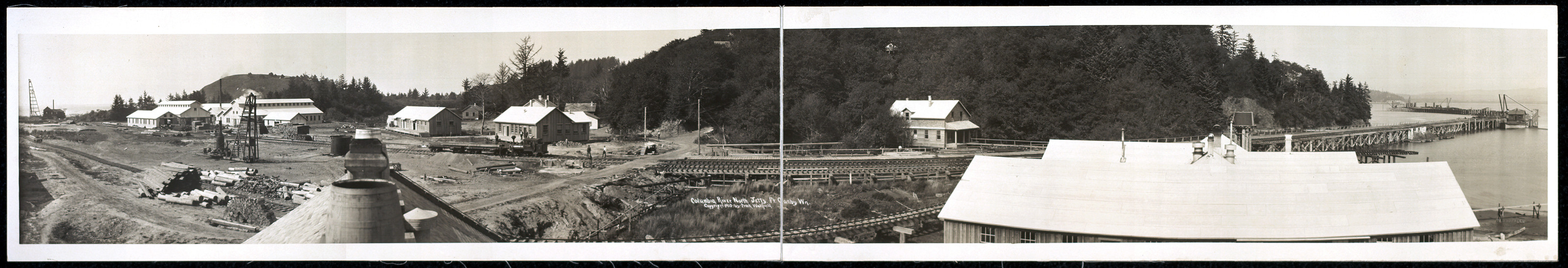 Columbia River, Ft. Canby, Washington, 1913, 1913 — historic image
