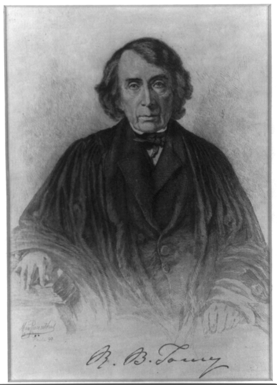 Robert B. Taney, 1777-1864, 1899 — historic print