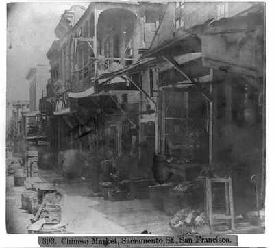 Chinese Market, Sacramento Street, San Francisco