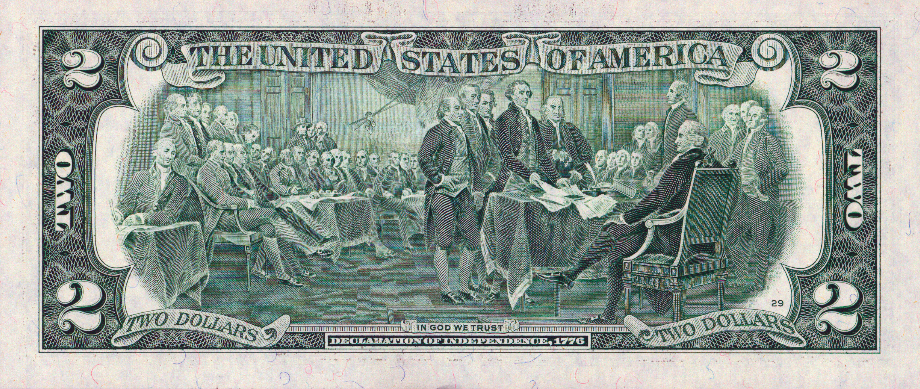 dollar bill — historic image