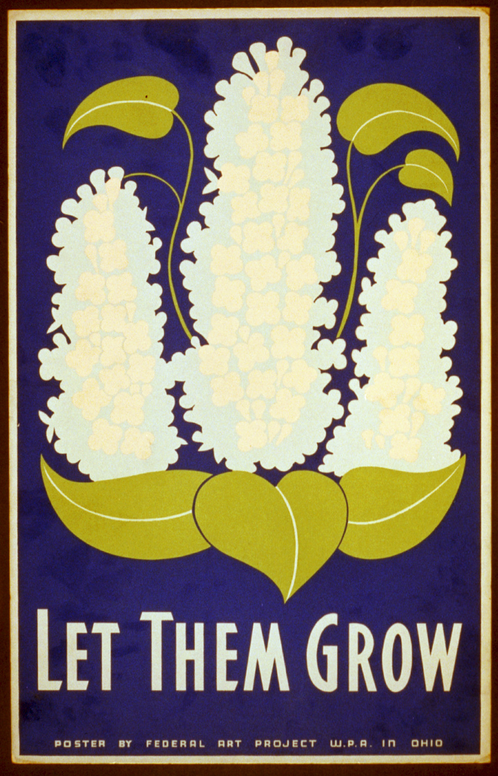 Let them grow, 1938 — vintage poster