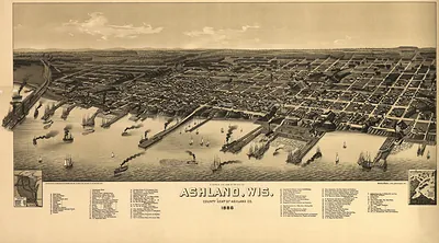 WI Ashland 1886 MAP
