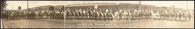 Cow Girls Pendleton Round Up, Oregon, 1911