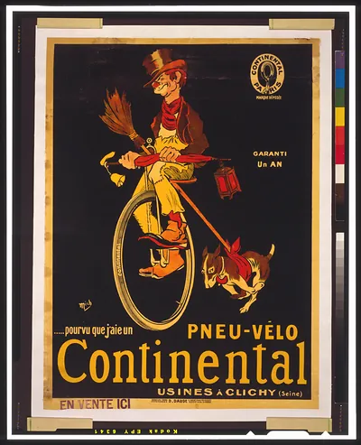 Pourvu que j'aie un pneu-vélo Continental / Mich.