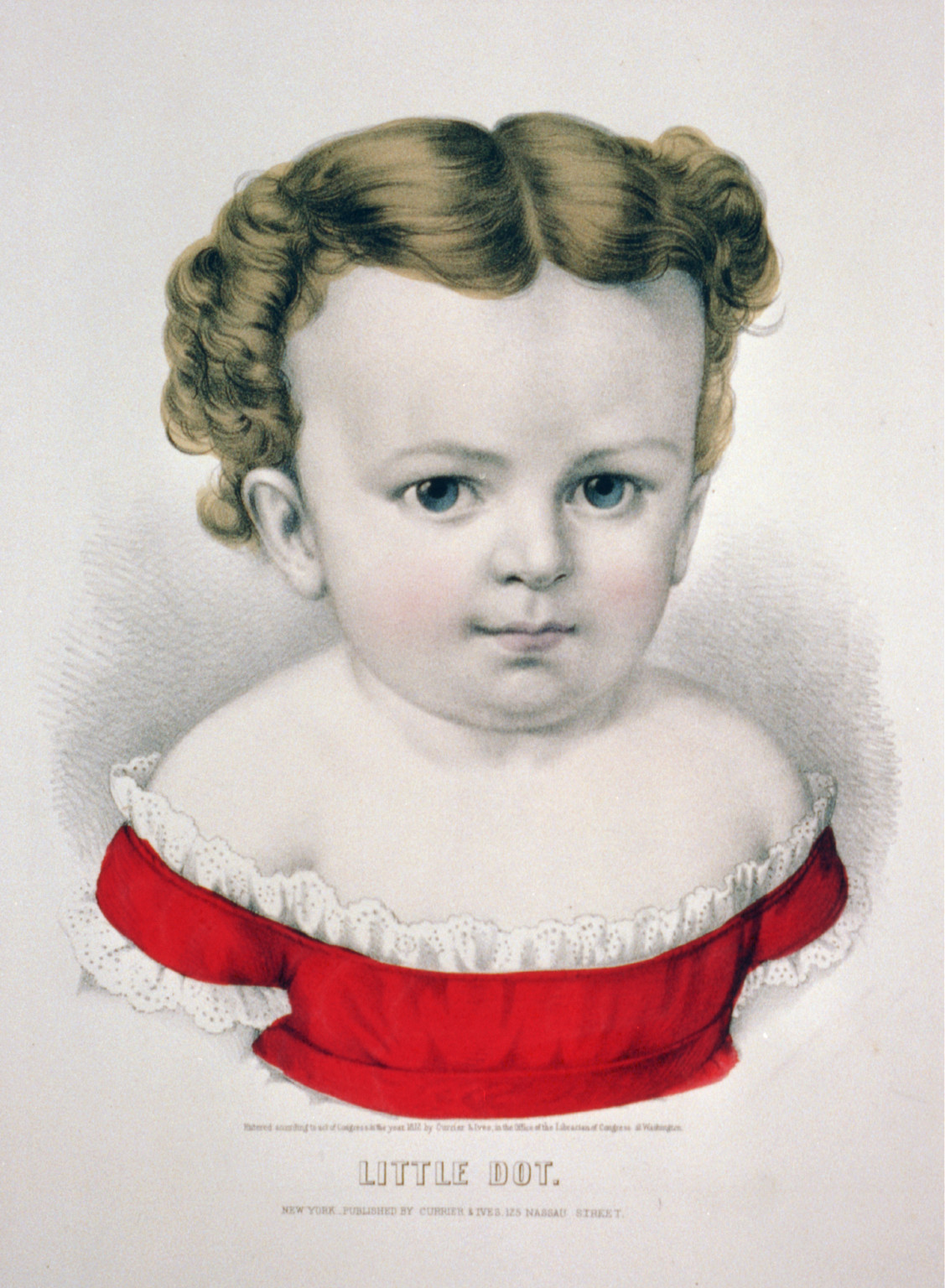 Little Dot, New York : Published by Currier & Ives, c1872. — antique lithograph