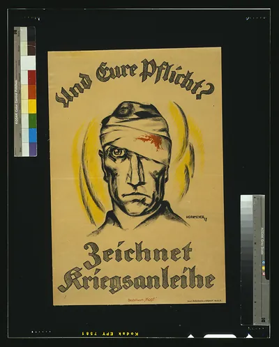 Und eure Pflicht? Zeichnet Kriegsanleihe / Horrmeyer 18.