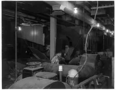 [Library of Congress interiors, 1958: East Machinery Room 2 in Jefferson Bldg.]