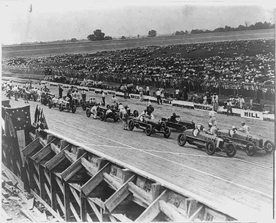 [Automobile racing in or near Washington, D.C.]