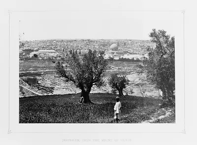 Jerusalem, from the Mount of Olives