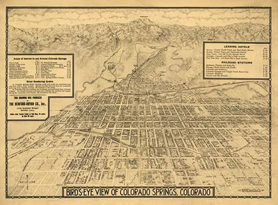 Colorado Springs, Colorado, 1909