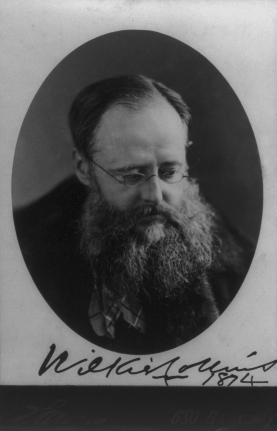 William Wilkie Collins, 1824-1889, 1874 — historic photograph