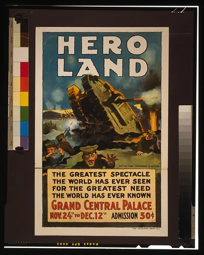 Hero land The greatest spectacle the world has ever seen for the greatest need the world has ever known / J. Carl Mueller.