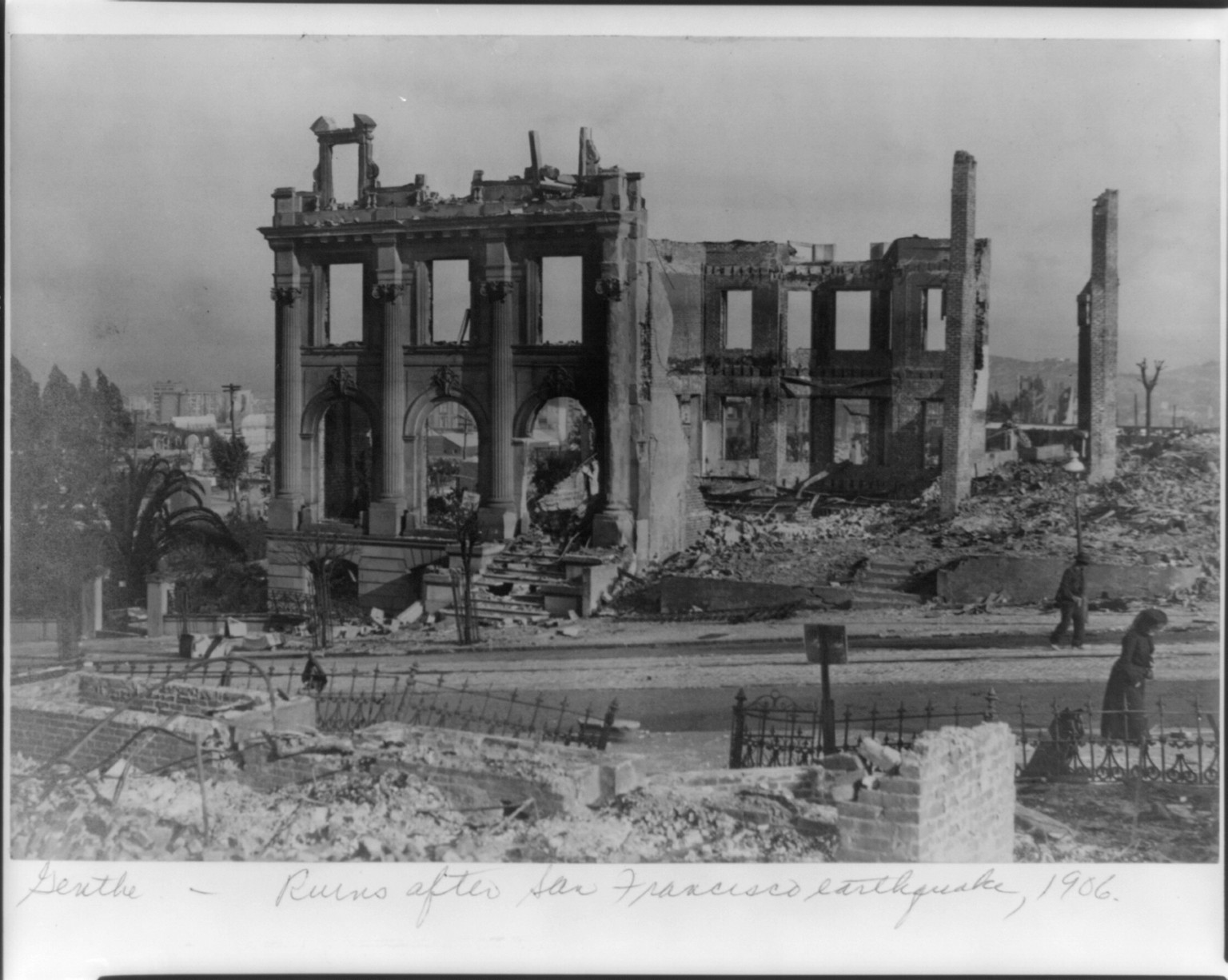[Ruins after San Francisco earthquake, 1906], [1906] — historic photograph