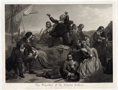 The Departure of the Pilgrim Fathers
