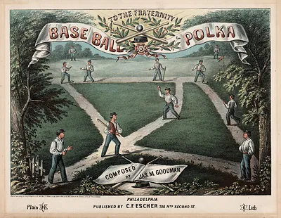 To the Fraternity Base Ball Polka, Composed by Jas. M. Goodman