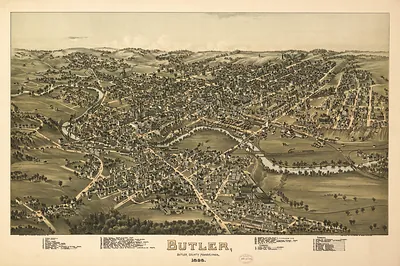 Butler, Pennsylvania, 1896