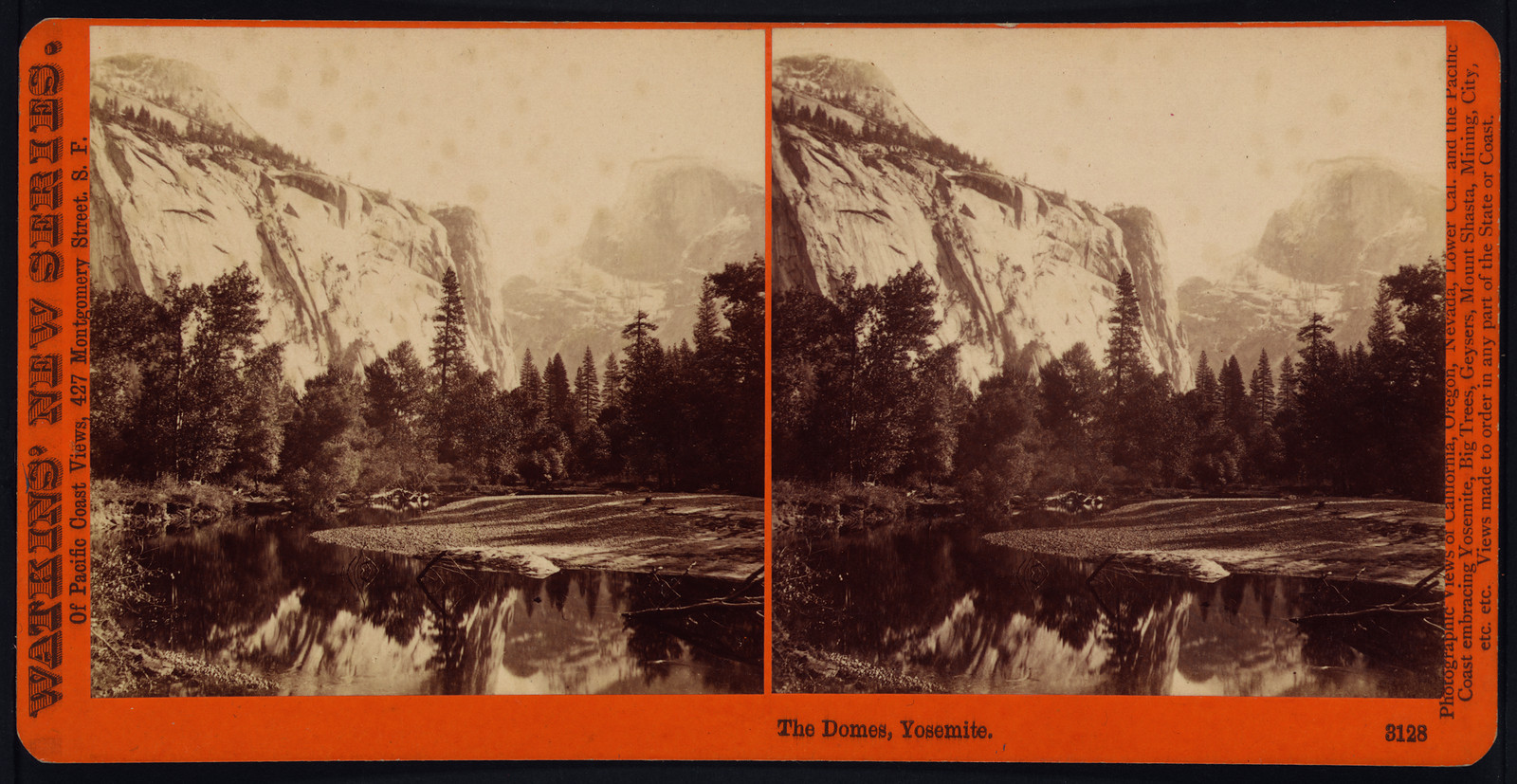 The Domes Yosemite., 1879 — historic photograph