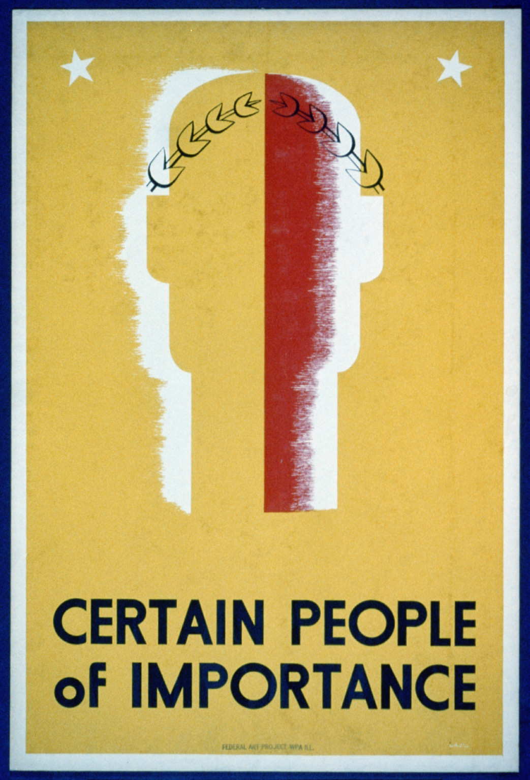 Certain people of importance, 1936 — vintage poster