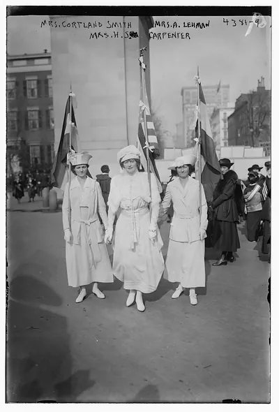 Mrs. Cortland Smith, Mrs. A. Lehman, Mrs. H.S. Carpenter
