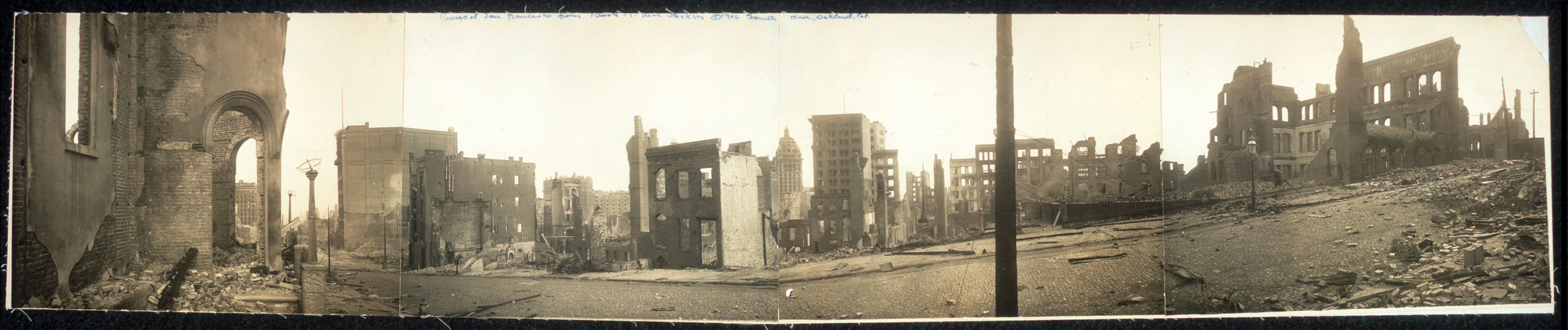 Ruins of San Francisco, California, 1906, 1906 — historic image