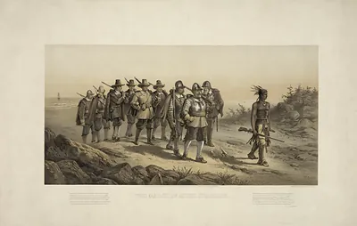 The town of Boston in New England and British ships of war landing their troops! 1768