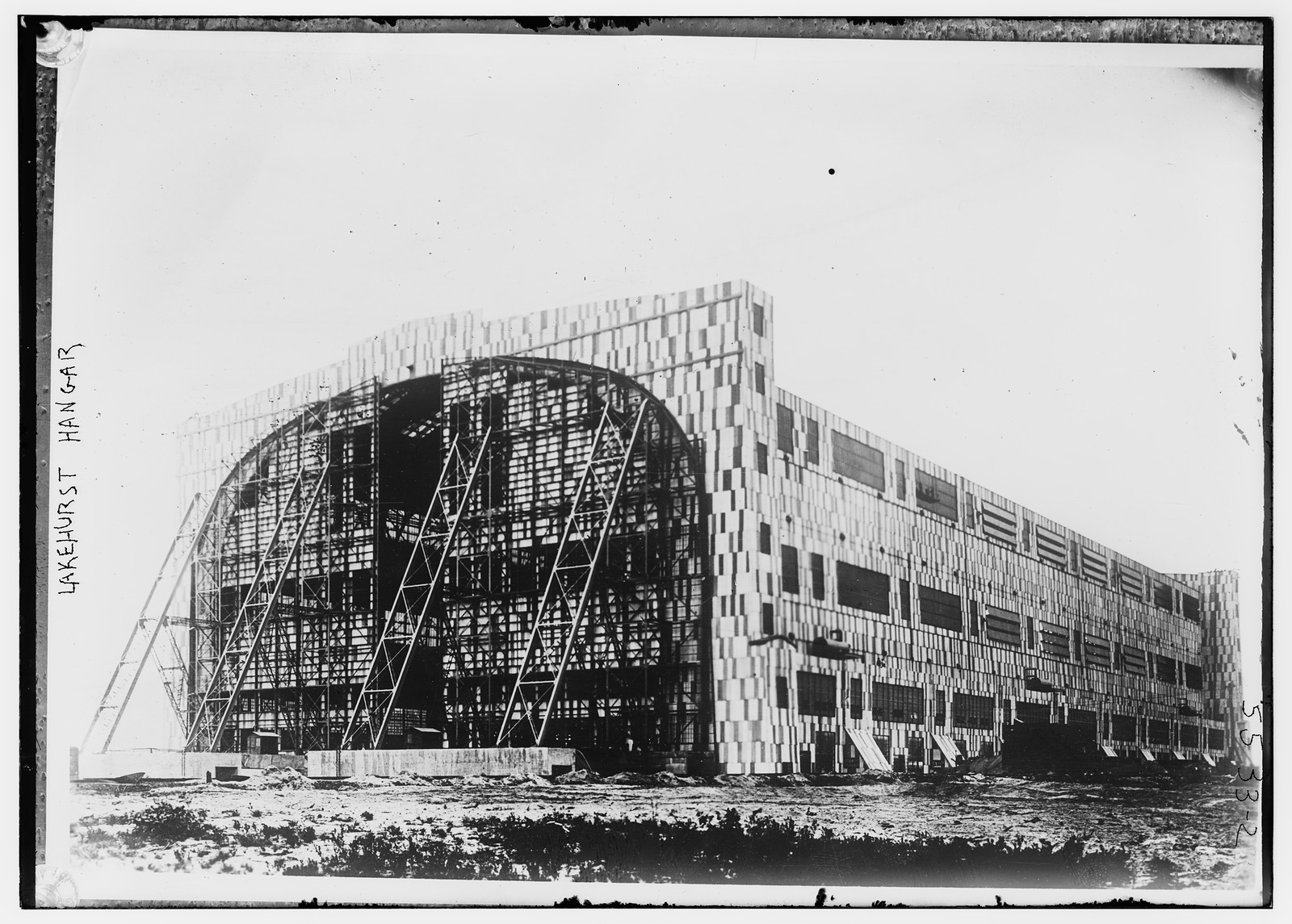 Lakehurst Hangar, n/a — historic photograph