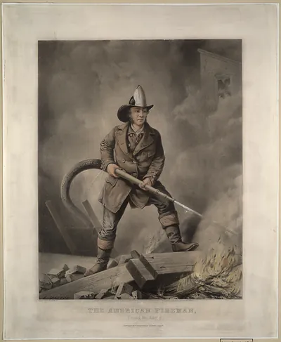 The American fireman: facing the enemy