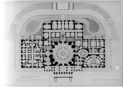 [United States Capitol, Washington, D.C. Basement floor plan]