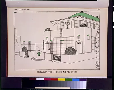 Restaurant thé - dining and tea rooms / RMS.