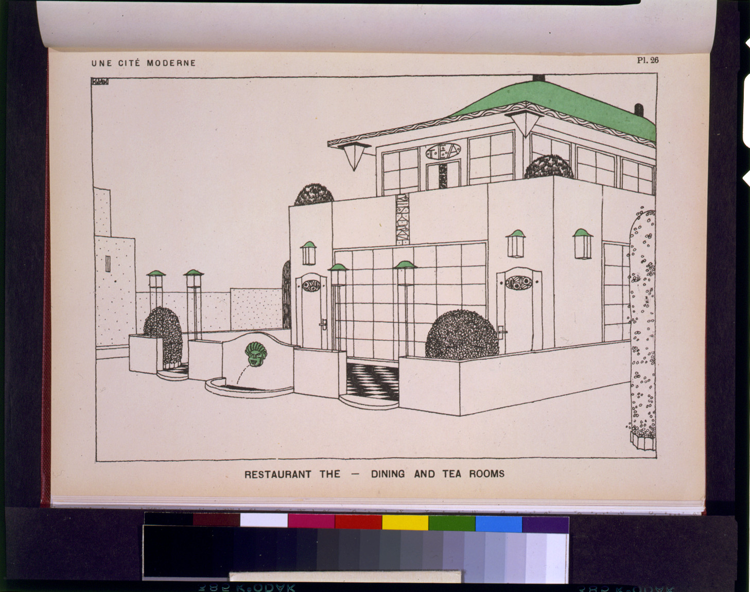 Restaurant thé - dining and tea rooms / RMS., London : Benn Brothers Ltd., [1922] — antique lithograph
