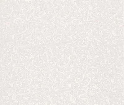 White scrolling damask background pattern