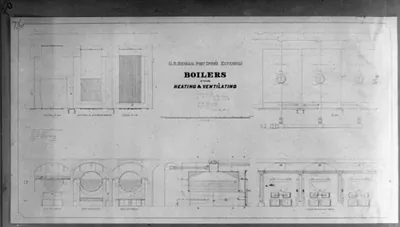 Boilers for heating and ventilating