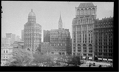 Newspaper Row, New York