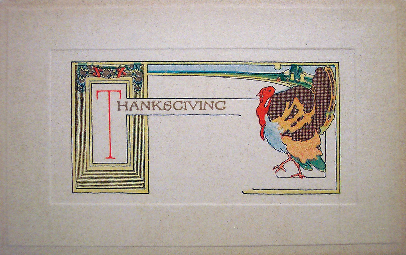 Thanksgiving — historic image