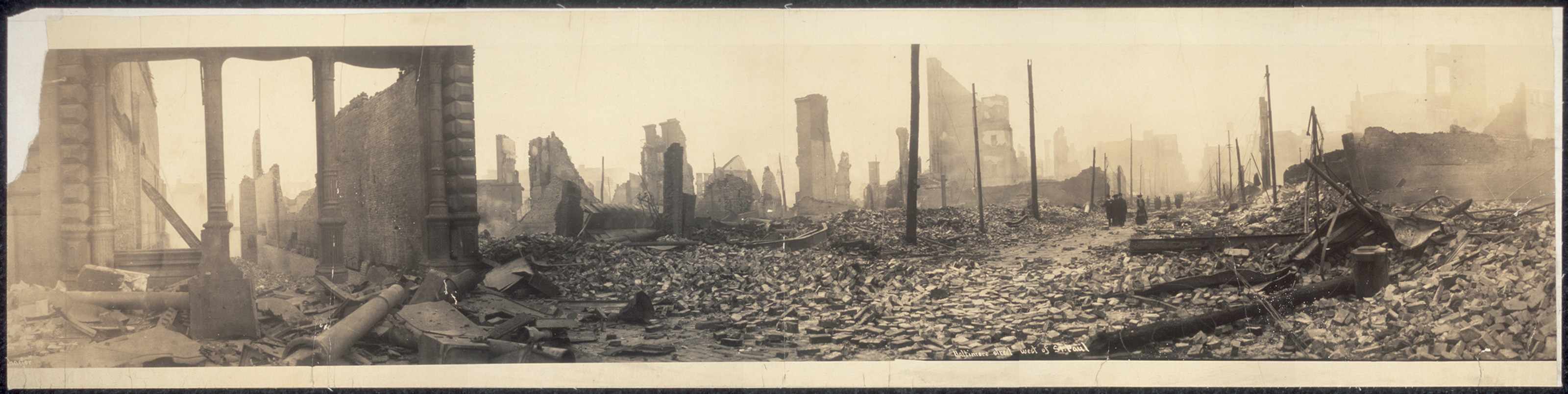 Baltimore Street Fire, Maryland, 1904, 1904 — historic image